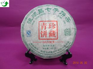 2006年恆順昌七子餅茶(珍藏青餅)產品圖