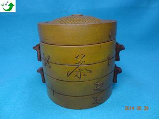 蒸籠造型茶甕(約2公斤)產品圖
