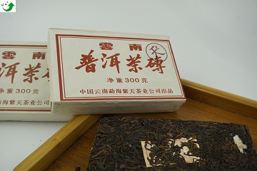 紫天普洱茶磚