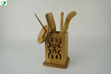 竹‧茶道工具組(六君子)產品圖